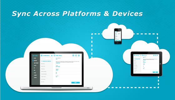 Sync across platforms and devices