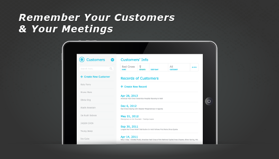 remember customers meetings